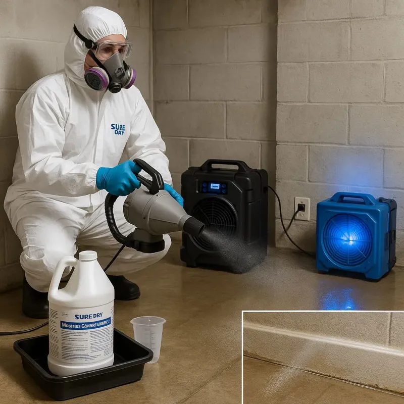 Sanitization and Odor Removal process in Waukegan, IL