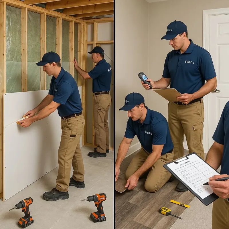 Repairs and Reconstruction process in Waukegan, IL